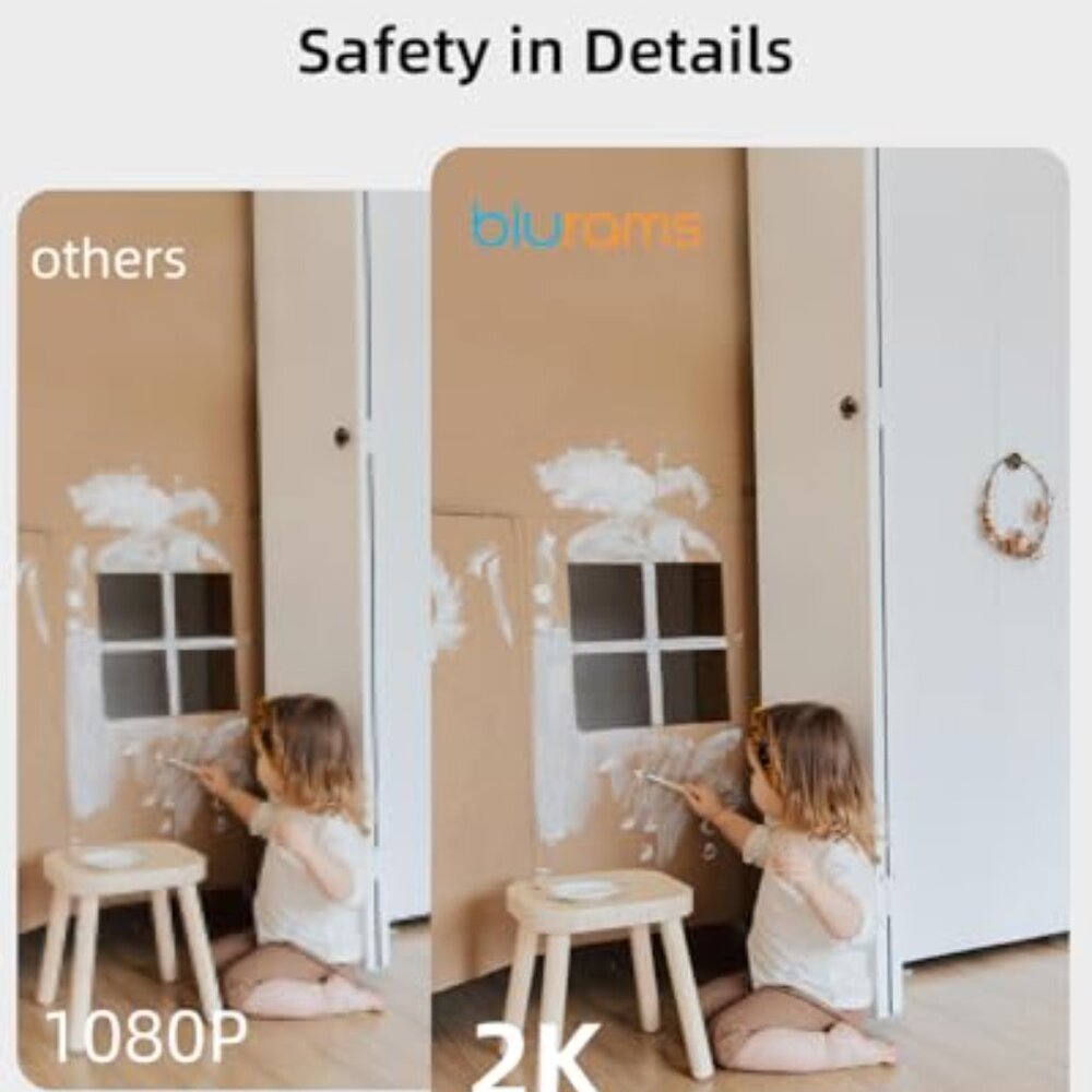 Smart Home Security Camera 2k Resolution Motion T… - image 6